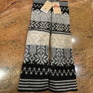 NEW! Andes Gifts Leg Multi-color Leg Warmers. One Size NWT